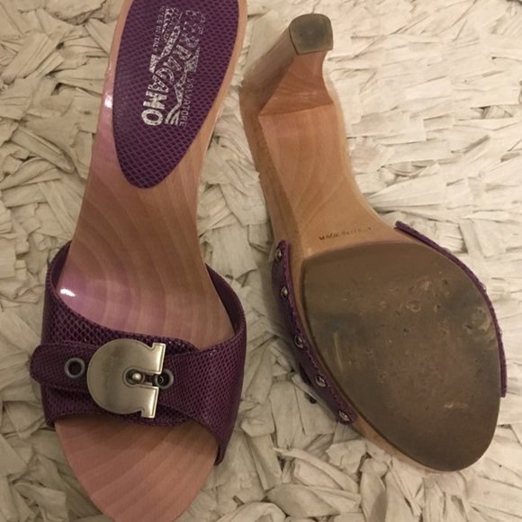 Salvatore Ferragamo Heels (run small) - Picture 3 of 5